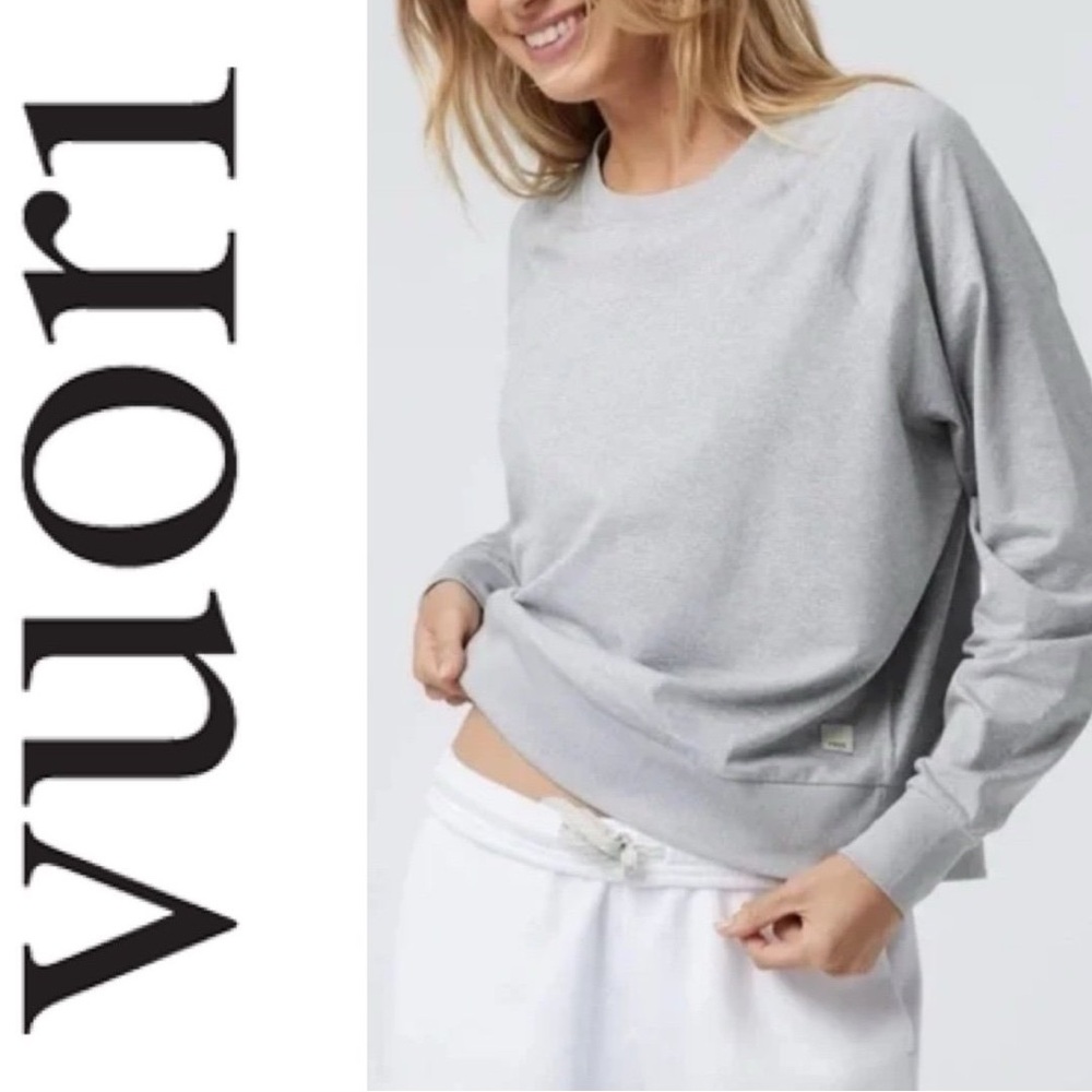 ❤️ Vuori Pullover Sweatshirt Longsleeve Top Size Medium